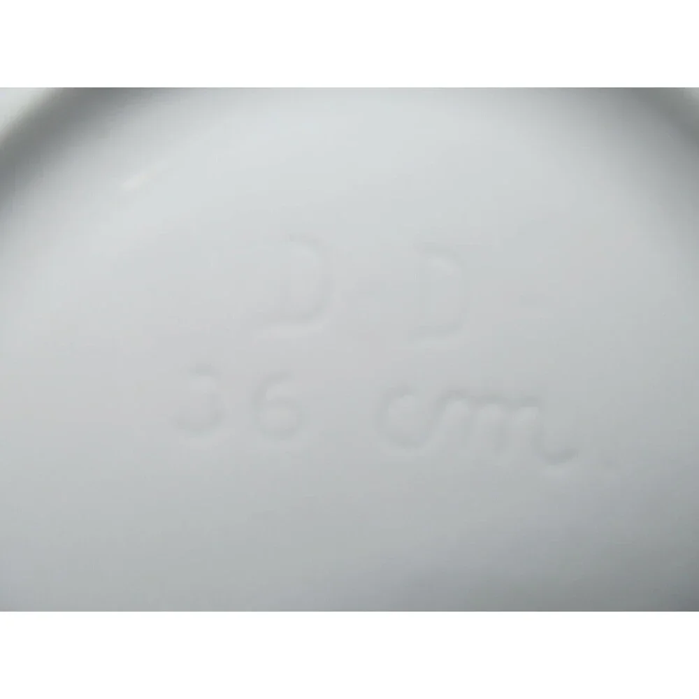 Arabia Finland Vintage White 36 CM Oval Serving Platter Measures 14